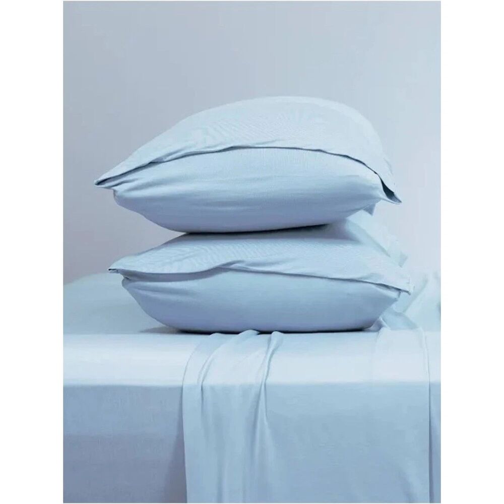 Sleepys Cool Stretch Sheet Set Split King Dove Blue Set